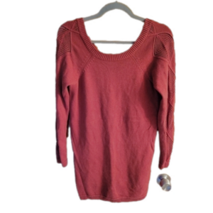 Volcom Scoop Neck Red Sweater